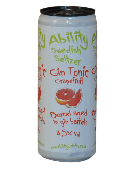 Ability Drinks Gin Tonic Grapefruit Seltzer