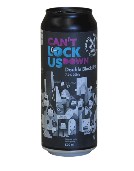 Rockmill Can't lock us down Black IPA