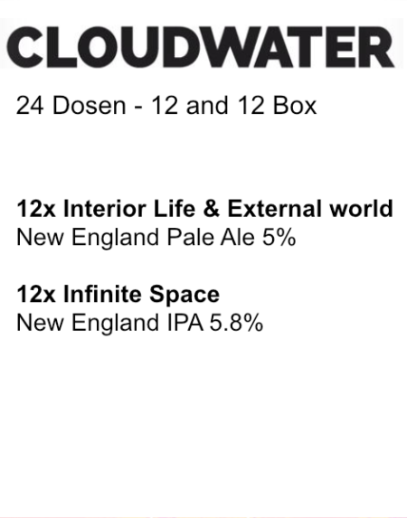 Cloudwater 12 and 12