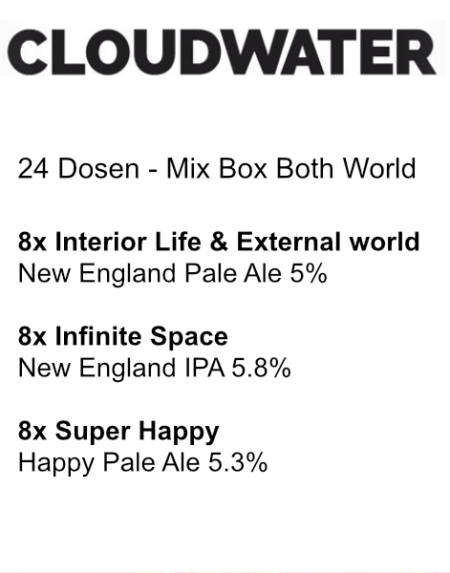 Cloudwater Mix Box