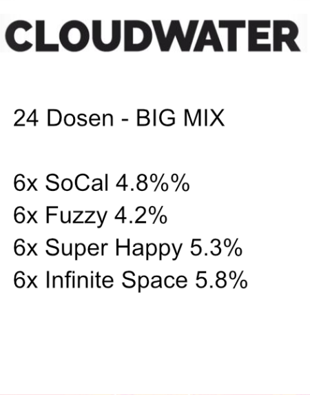 Cloudwater Big Mix II